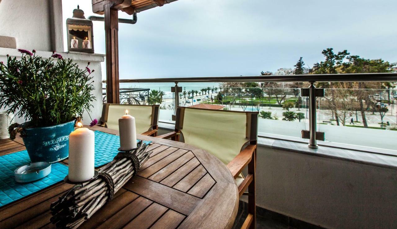 Aqua Mare Sea Side Rooms Nea Kallikrateia Exterior photo